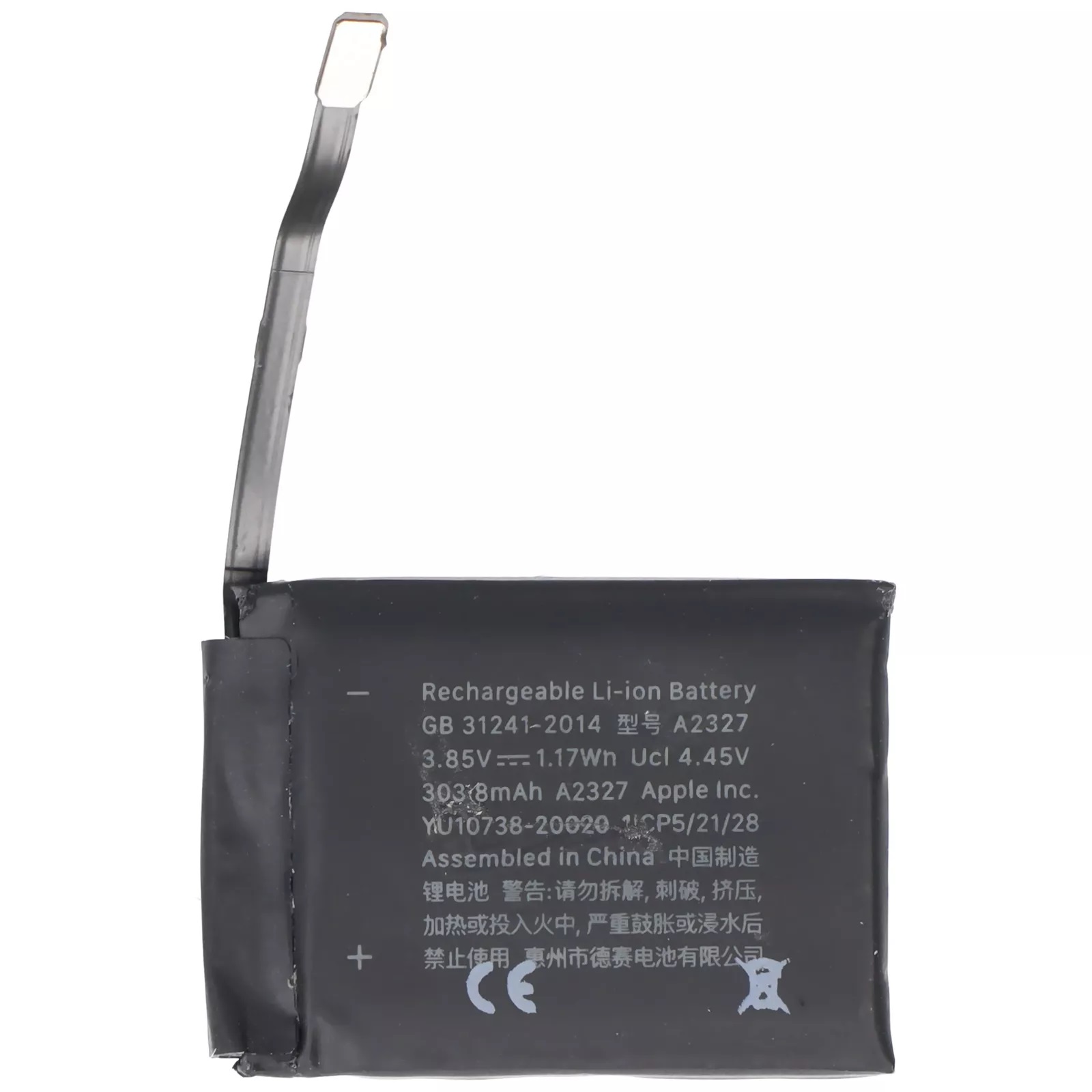 A2327 Apple Watch Series 6 44 mm Model A2292 A2294 A2376 batteria compatibile A2327 Apple Watch Series 6 44 mm Model A2292 A2294 A2376 batteria compatibile