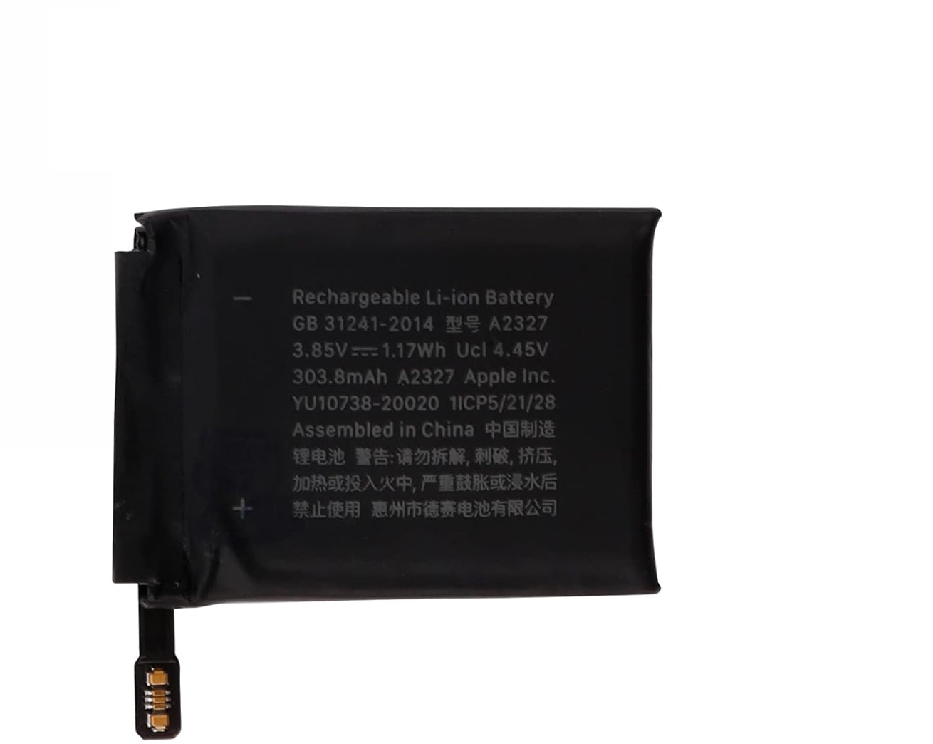 iWatch Series 6 6th 44 mm Model A2292 A2294 A2376 A2327 batteria compatibile iWatch Series 6 6th 44 mm Model A2292 A2294 A2376 A2327 batteria compatibile