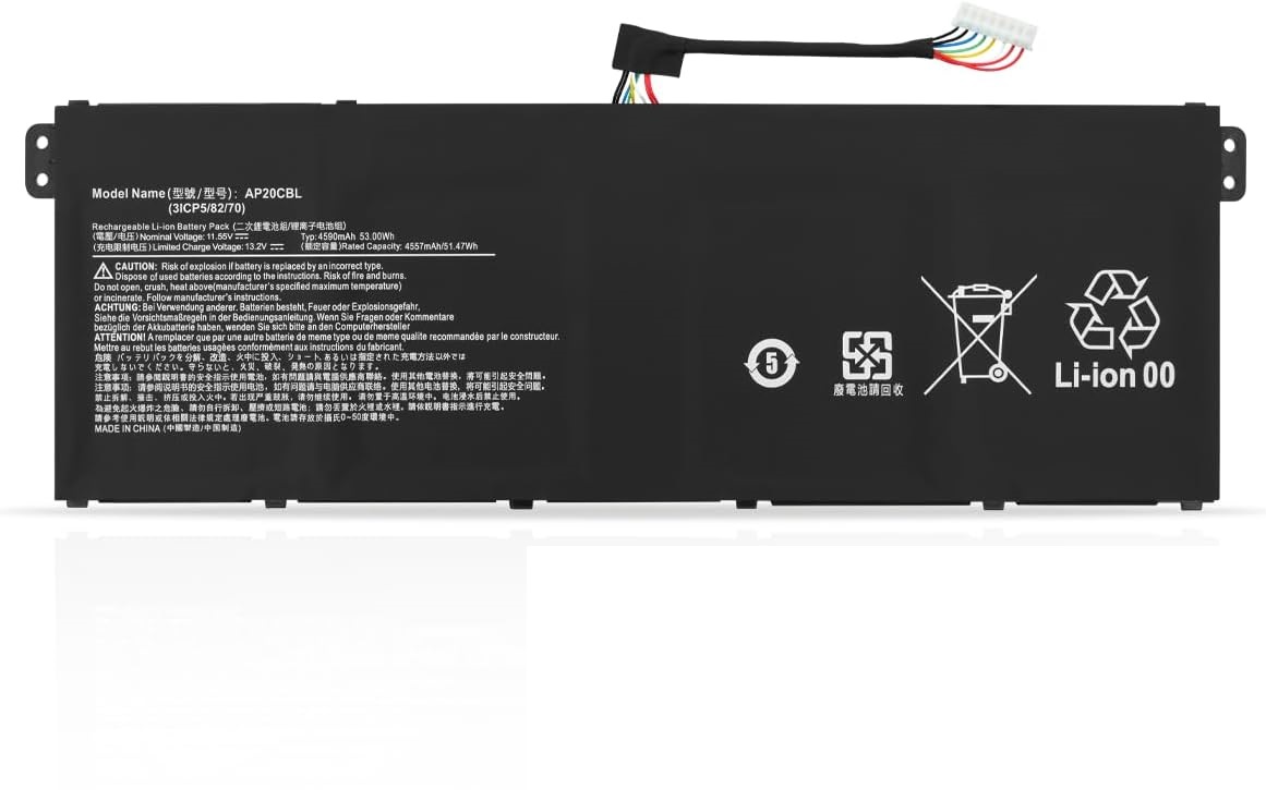 AP20CBL Acer Swift 3 SF314-43 SF314-511 Aspire 5 A515-45 A515-46 A515-56 A515-56T A515-56G 7 A715-43G batteria compatibile AP20CBL Acer Swift 3 SF314-43 SF314-511 Aspire 5 A515-45 A515-46 A515-56 A515-56T A515-56G 7 A715-43G batteria compatibile