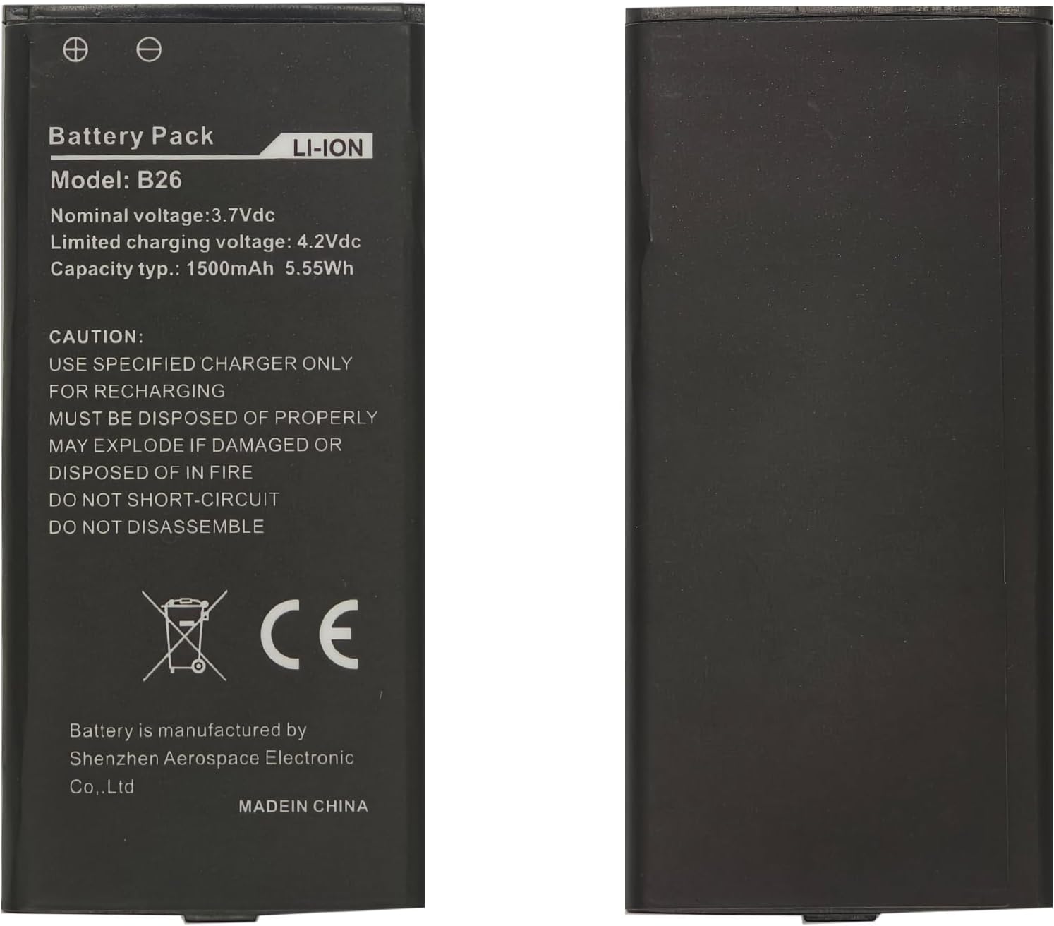 (immagine per) Batteria 3.7V 1500mAh B26 for Caterpillar Phone