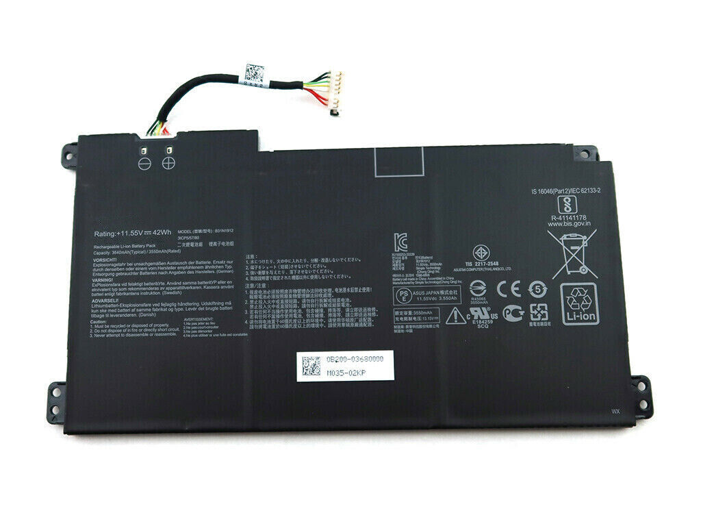 ASUS VivoBook 14 E410MA-EK007TS L410MA-BV037TS BV053TS E410KA-EK139TS F414MA L510MA R522MA E510MA batteria compatibile ASUS VivoBook 14 E410MA-EK007TS L410MA-BV037TS BV053TS E410KA-EK139TS F414MA L510MA R522MA E510MA batteria compatibile