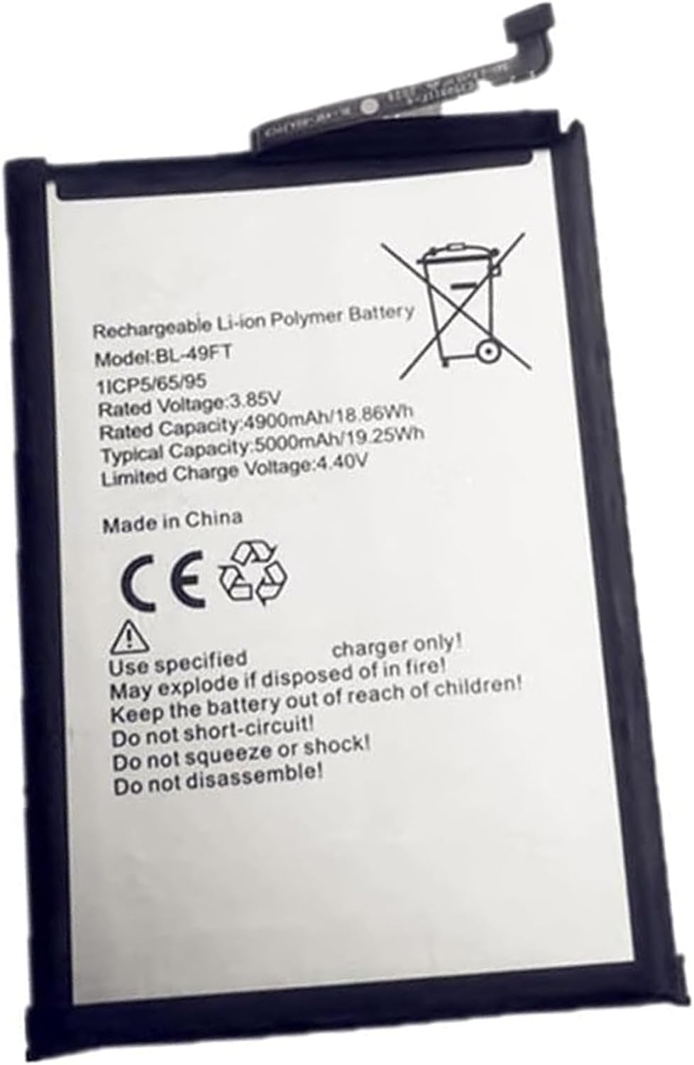 Tecno Camon 15 Spark5 Air POP 4 Spark 5 Spark5 Pro BL-49FT batteria compatibile Tecno Camon 15 Spark5 Air POP 4 Spark 5 Spark5 Pro BL-49FT batteria compatibile