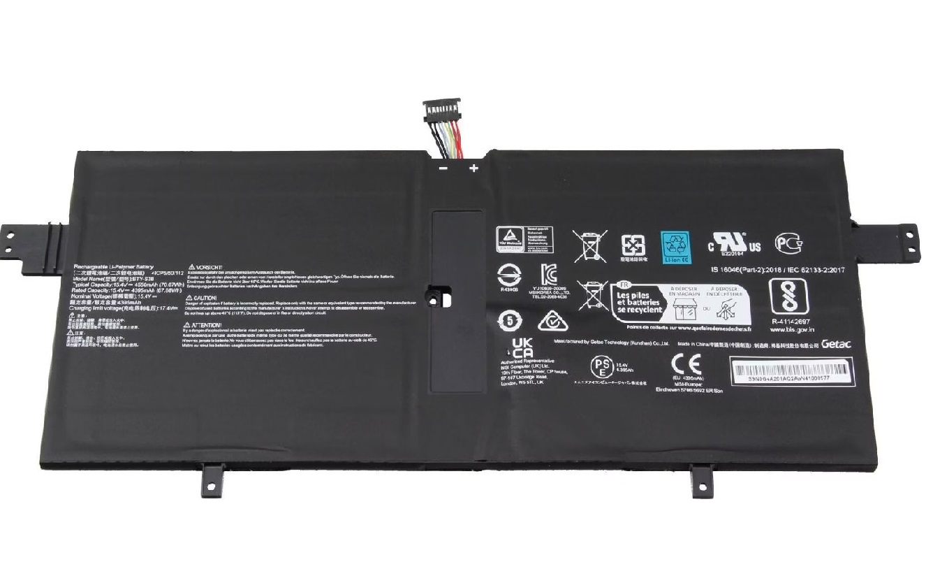 15.4V MSI Summit E13 Flip Evo A12Mt A11MT-023US A12Mt-026 BTY-S3B batteria compatibile 15.4V MSI Summit E13 Flip Evo A12Mt A11MT-023US A12Mt-026 BTY-S3B batteria compatibile