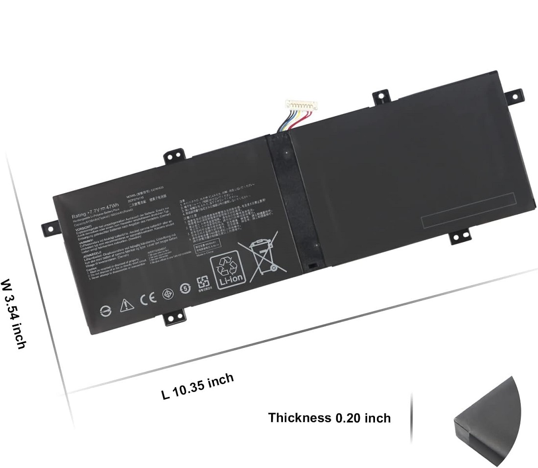 C21N1833 Asus VivoBook S14 S431FA S431FL UX431FA-ES74 batteria compatibile