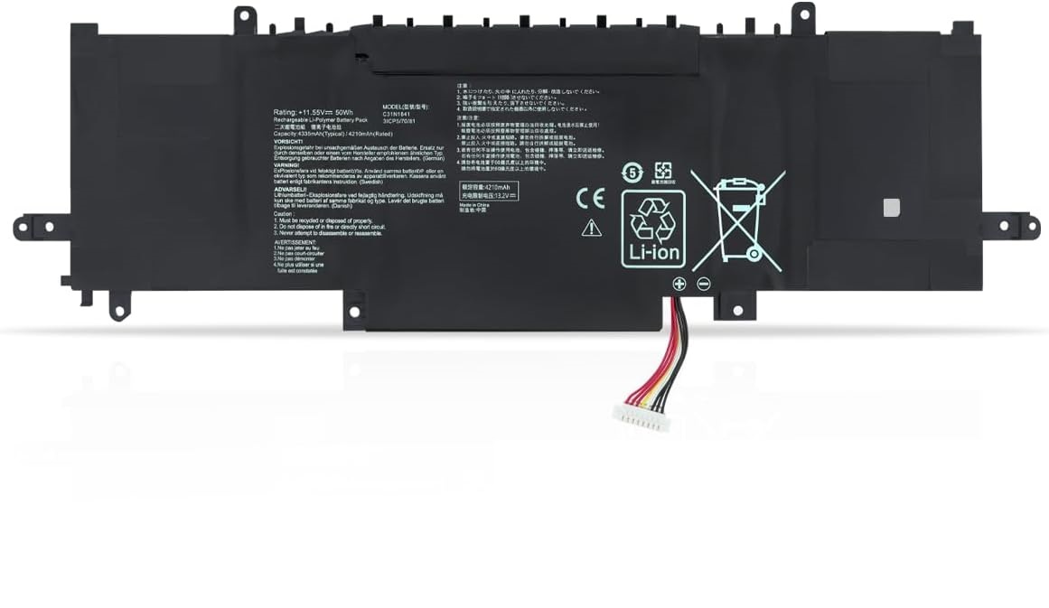 (immagine per) Batteria C31N1841 ASUS ZenBook UM433IQ UM434DA UM434IQ UX434F UX434DA UX434FL L L UX43 4FLC UX434FA UX434FAC UX434FAW UX434IQ