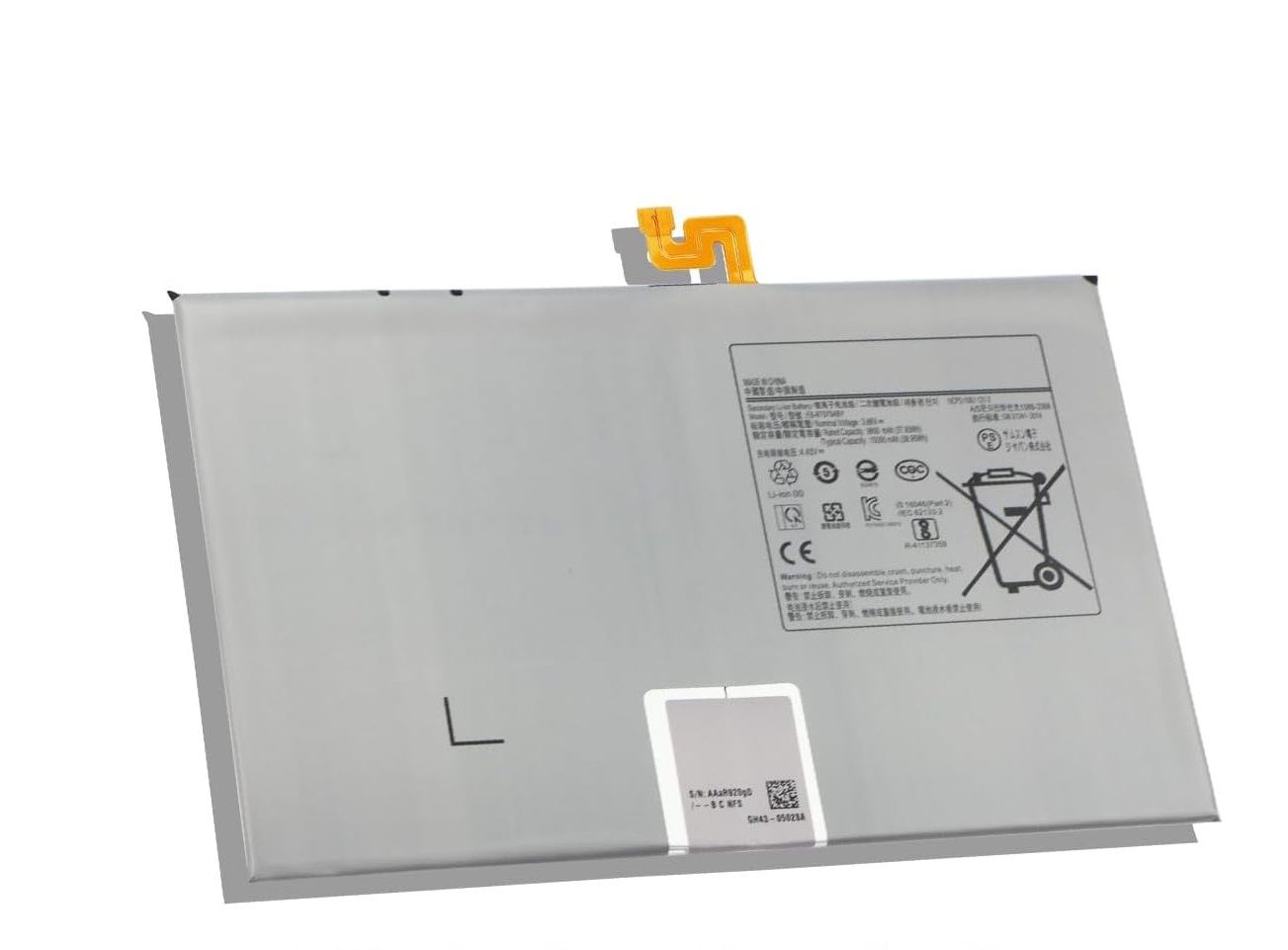 (immagine per) Batteria EB-BT975ABY Samsung Galaxy Tab S7 12.4 Plus 5G SM-T975N SM-T970 SM-T975 