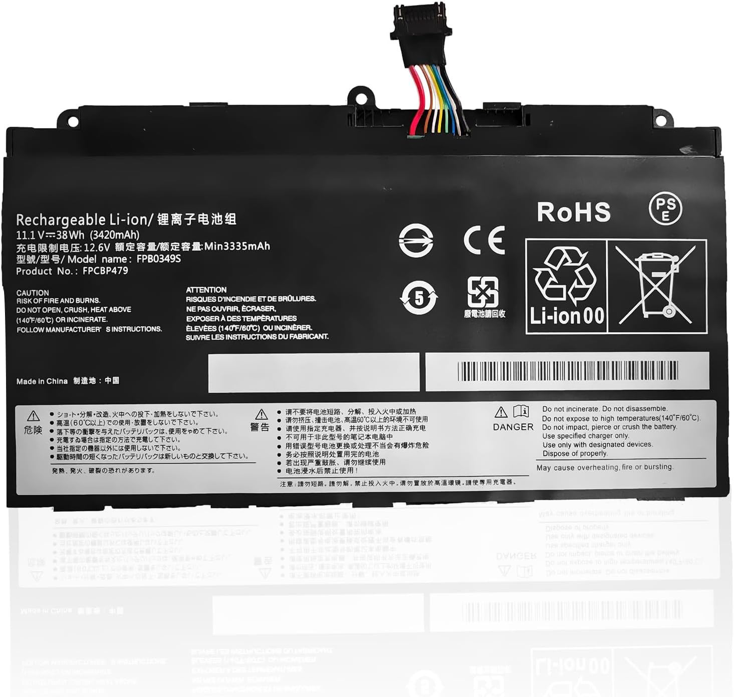 (immagine per) Batteria FPCBP479 FPB0326S FPB0349S FUJITSU Stylistic Q616 Q665 Q738 Q739 CP690859