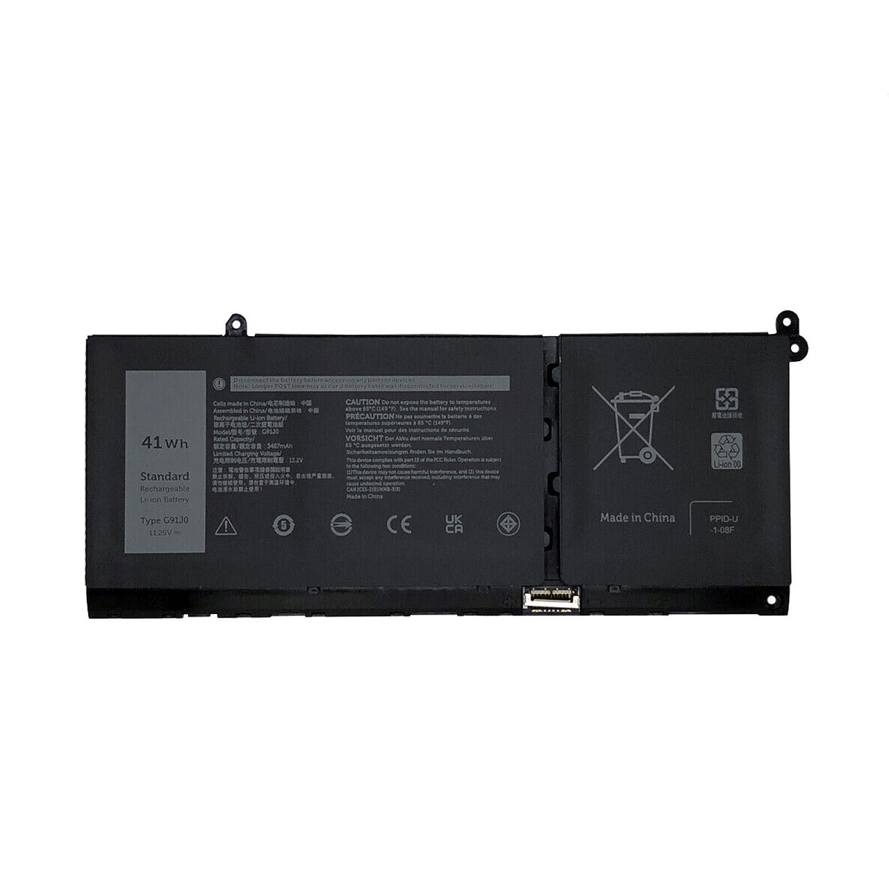 Dell Latitude 3320 3420 3520 Vostro 3510 3511 3515 5310 54100 MGCM5 batteria compatibile Dell Latitude 3320 3420 3520 Vostro 3510 3511 3515 5310 54100 MGCM5 batteria compatibile