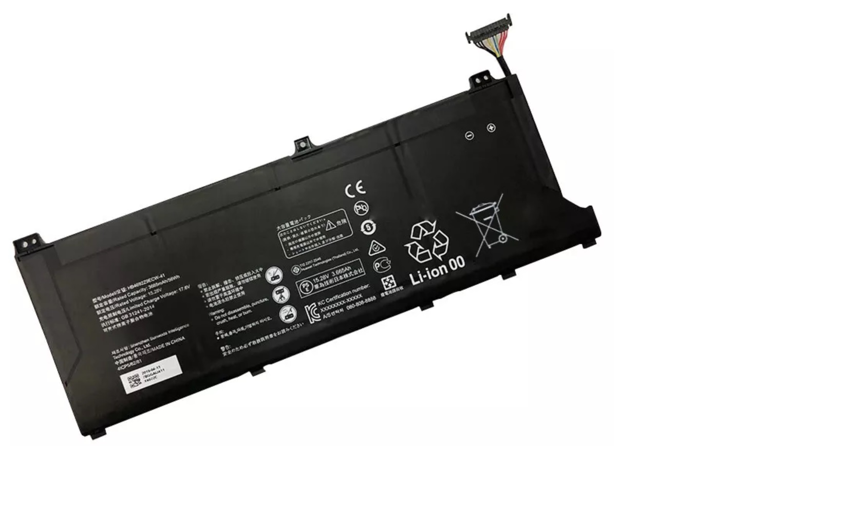 HB4692Z9ECW-41 Huawei MateBook D14 2020 HB469229ECW-41 NbB-WAH9P NbB-WAE9P nil-waq9r 15.28V batteria compatibile HB4692Z9ECW-41 Huawei MateBook D14 2020 HB469229ECW-41 NbB-WAH9P NbB-WAE9P nil-waq9r 15.28V batteria compatibile