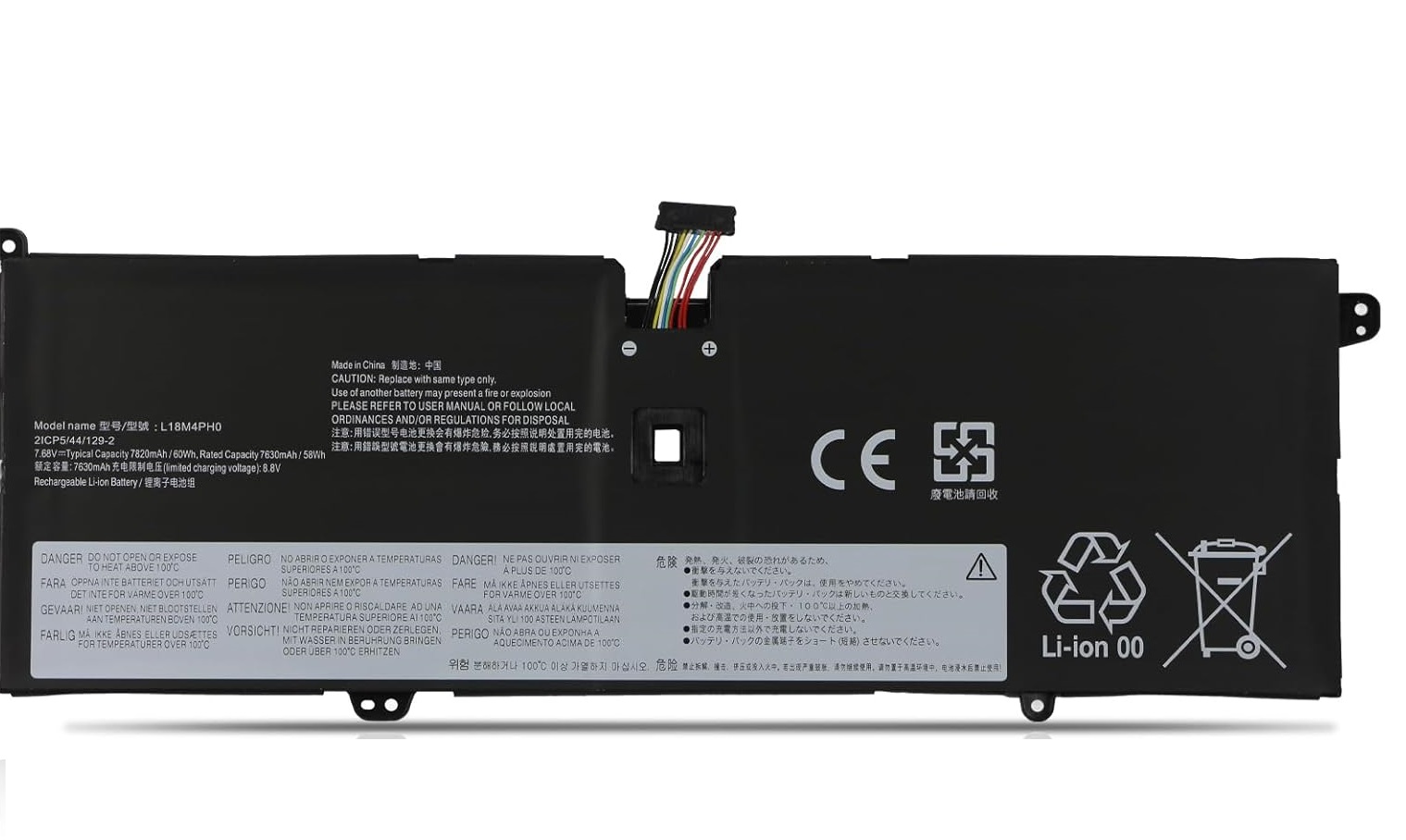 (immagine per) Batteria L18C4PH0 L18M4PH0 Lenovo Ideapad Yoga C940-14IIL 81Q9 2-in-1 14 inch 