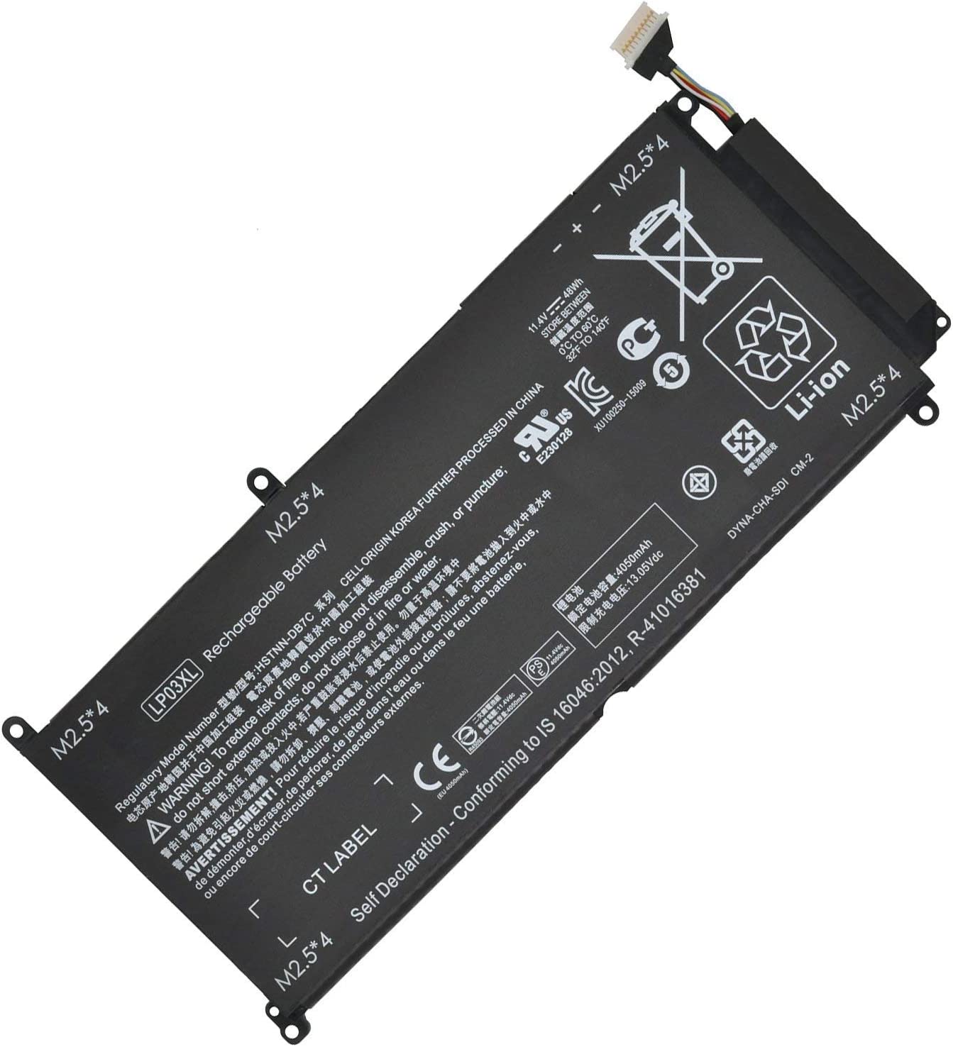 HP LP03XL Envy M6-P M6-P113DX M6-P 013DX 15T-AE 15T-AE000 batteria compatibile HP LP03XL Envy M6-P M6-P113DX M6-P 013DX 15T-AE 15T-AE000 batteria compatibile
