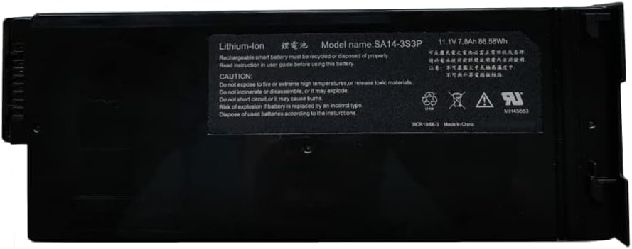 (immagine per) Batteria DurabooK SA14-3S3P 3ICR19/66-3 11.1V Durabook SA14